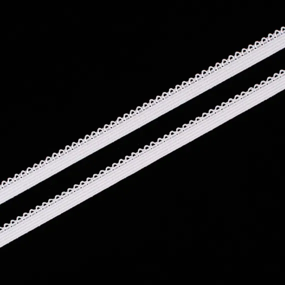 Резинка отделочная молочная 9 мм (цв. 004), K-94/9