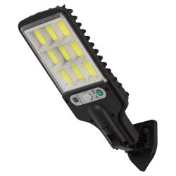 Светильник уличный ЭРА ERAKCS25-02 на солнечной батарее 10Вт 300 Лм 5000К 100 LED COB с датчиком движения ПДУ IP44 | Садовые фасадные светильники