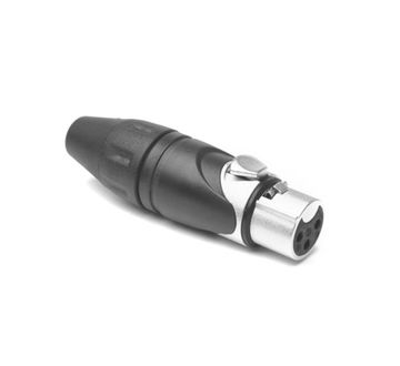 Amphenol AX3F-3-контактный кабельный XLR коннектор «мама» с корпусом из цинка