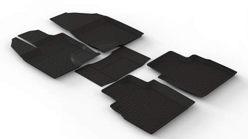 Резиновые коврики с высоким бортом для Haval F7 II 4WD 2024-н.в. Seintex.318396