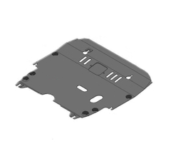 Защита ALFeco картера двигателя и кпп для C 100 VEGA 2009-2011, V-1,6 (сталь 2 мм) арт.ALF3206st