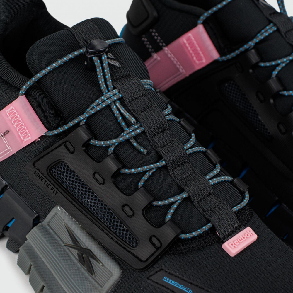кроссовки Reebok Zig Kinetica Edge Black / Blue Wmns