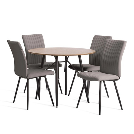 Monte Carlo (Tetchair) Стул (серый 29/черный)