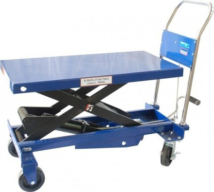 Тележка гидравлическая AE&T TJ-75 платформенная 750 кг