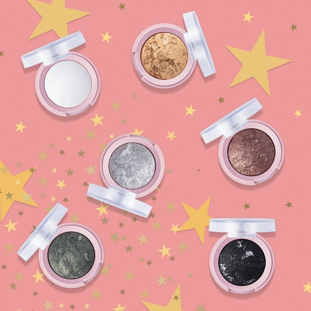 Pretty by Flormar. Запеченные тени для век Stars Baked Eye Shadow