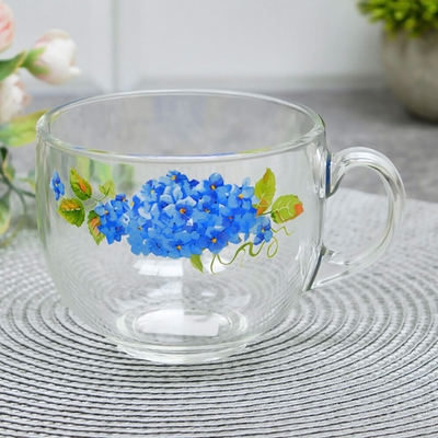 Кружка "Кинг Сайз" Гортензия 500мл