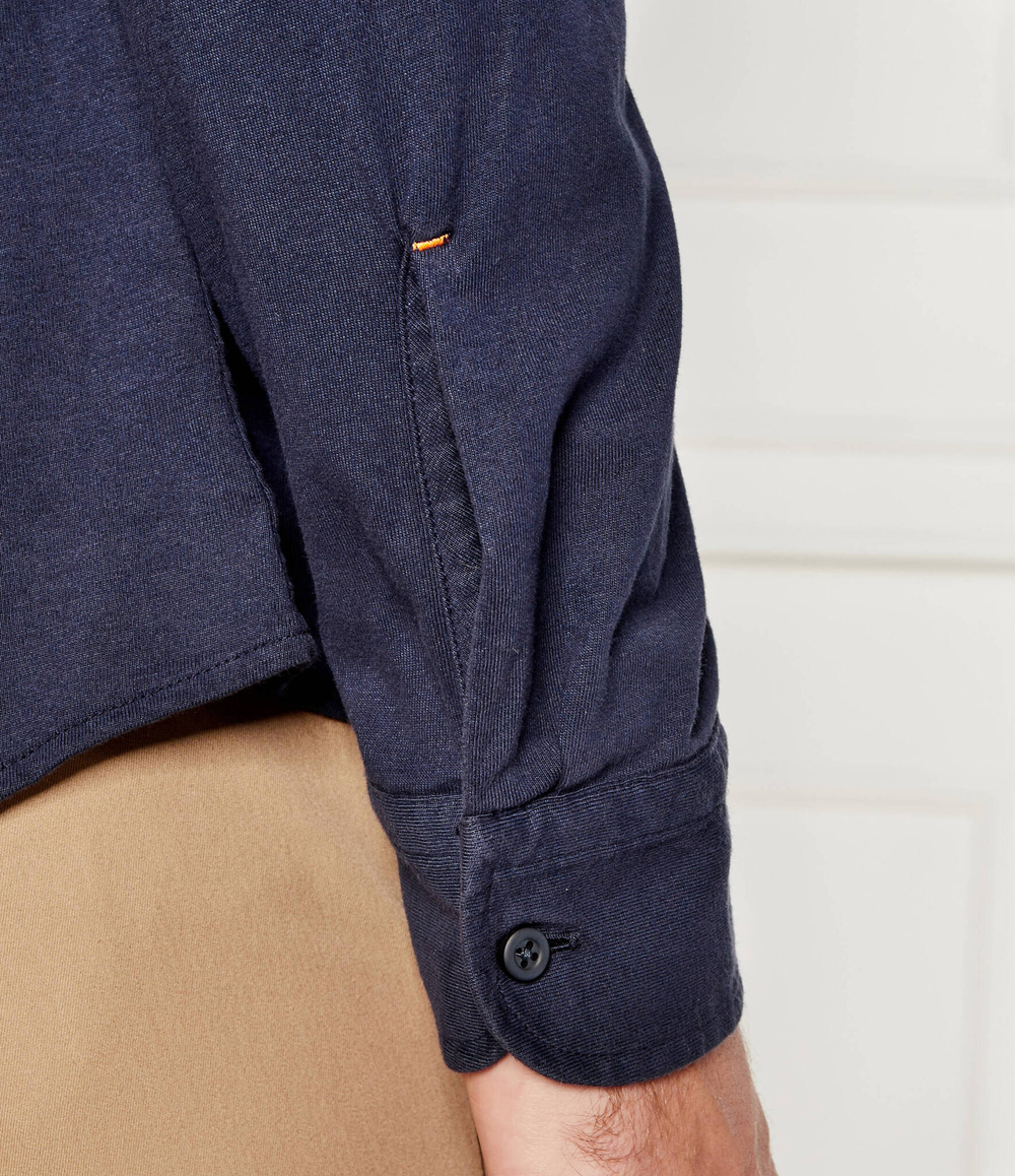 Koszula Mysoft_2 BOSS ORANGE - темно-синий(50519746)