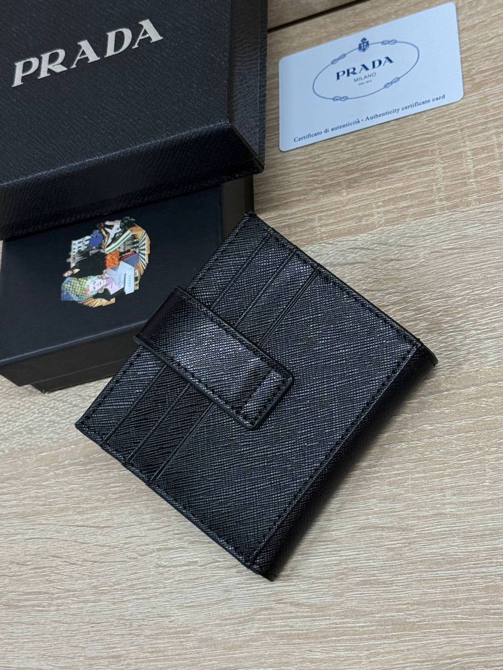 Визитница Prada