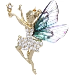 Брошь «KLEVER KS», Фея, цвет как на фото, 4.7*3.6см