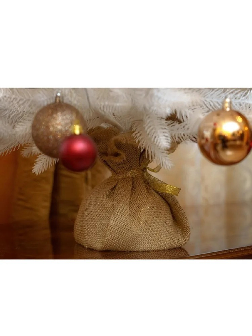 Ель искусственная Сапфир белый 80 см