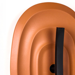 609641 Бра ERICA 5W SMD LED 60LM G КОРИЧНЕВЫЙ/ЧЕРНЫЙ 3000K