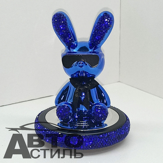 Ароматизатор-игрушка -на торпеду- ЗАЯЦ - YC-25BLU синий