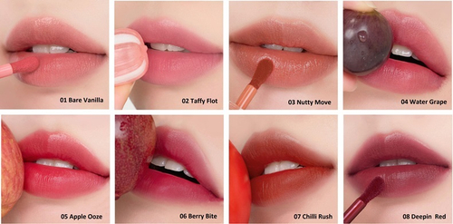 Rom&Nd Bare Water Tint стойкий тинт для губ