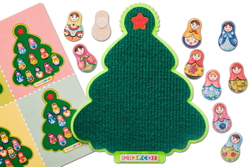 Коврик-пазл "Матрешки - румяные щечки"