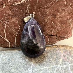 Кулон. Черничный Аметист