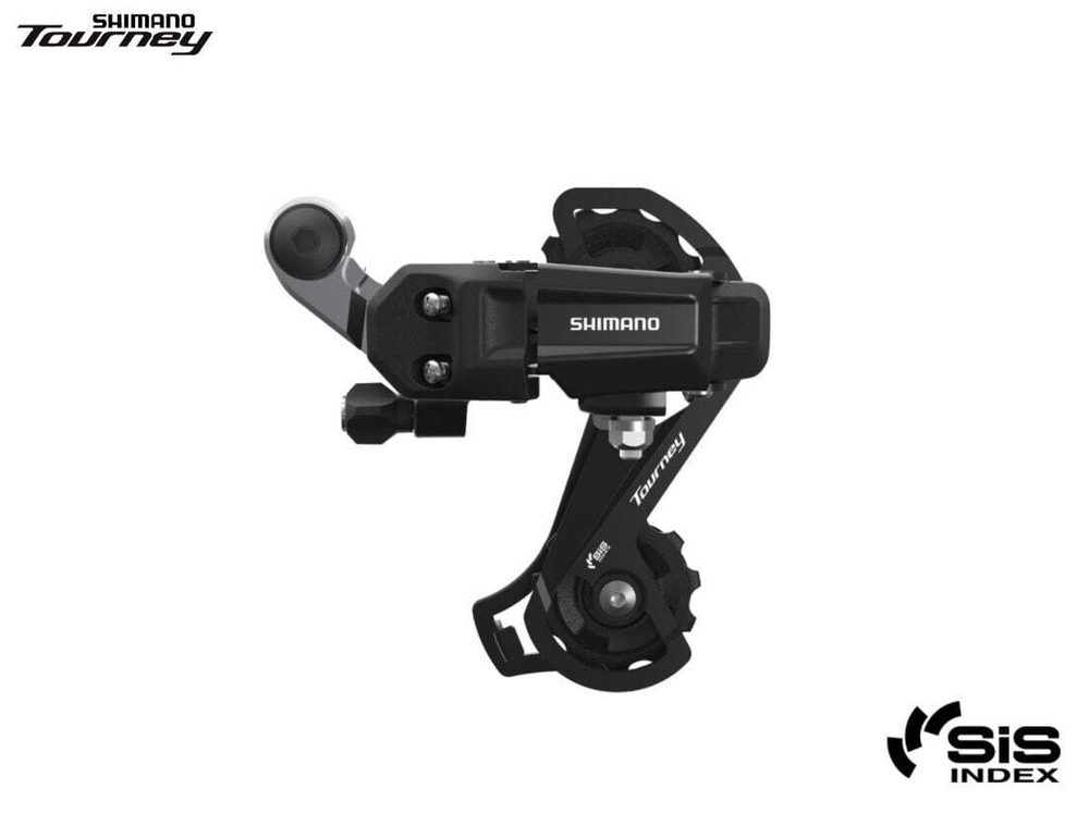Переключатель задний SHIMANO TOURNEY RD-TY200 6/7 ск., крепление (на болт) под петух (черный, ARDTY2