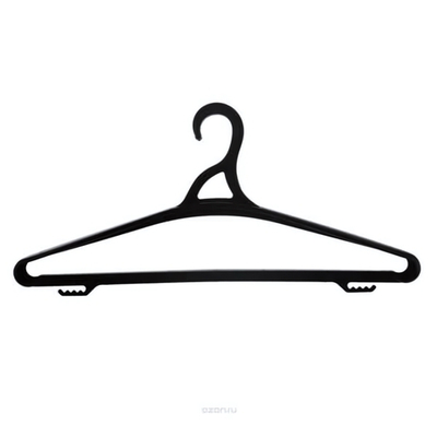 Вешалка для верхней одежды р 48-50 черная