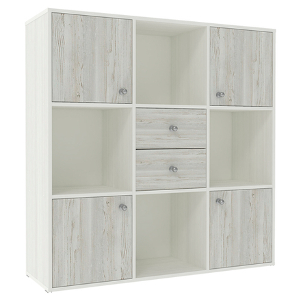 Стеллаж КарИВи Джери Белое Дерево Винтерберг