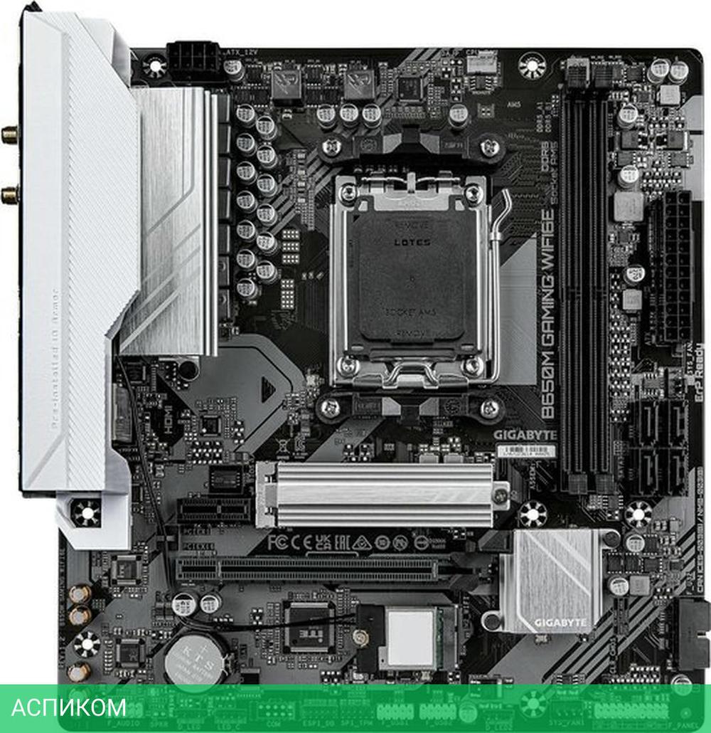 Материнская плата GigaByte B650M Gaming WIFI6E rev. 1.2