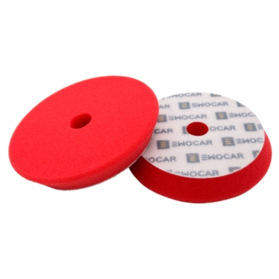 Ewocar Полировальный круг из поролона средней жёсткости Red Medium Polishing Pad 150/25/175мм