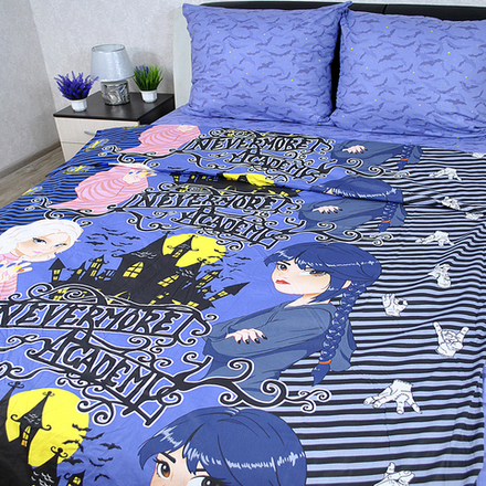 Комплект постельного белья "IS. АКАДЕМИЯ", поплин Премиум, 100% хлопок.