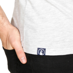 Мужское теннисное поло Quiet Please Retro Monkey T-Shirt Men - Lightgrey, Multicoloured