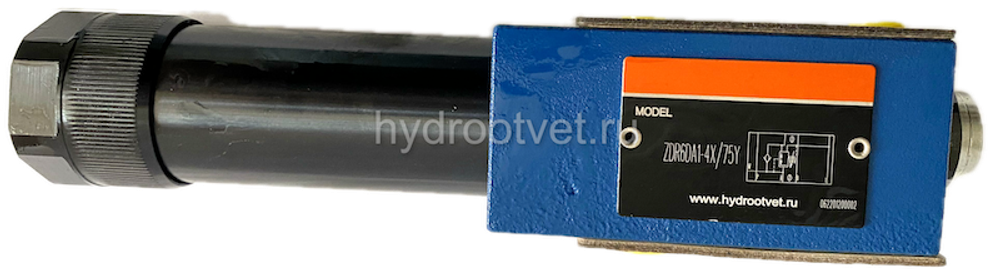 ZDR6DP1-4X/25YM - Редукционный клапан Ду 6 трехлинейный модульного монтажа  с давлением регулировки до 25 бар, регулирует в канале P, обратный клапан - М = нет
