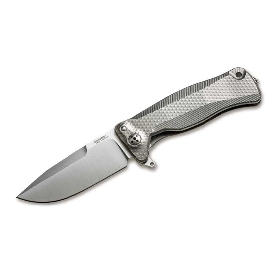 Складной нож Lion Steel "SR-22" L/SR22 G c клинком из стали Uddeholm Sleipner®, рукоять титан
