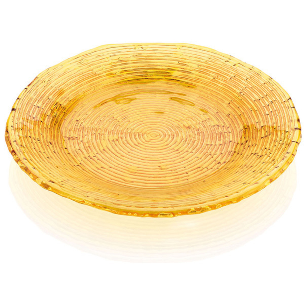Тарелка обеденная IVV Мультиколор 28см янтарная