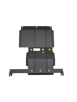 Защита коробки передач и раздаточной коробки для Mercedes-Benz (Hymer) Grand Canyon S (24-) 2,0 диз. AT 4WD  NLZ.34.06.230