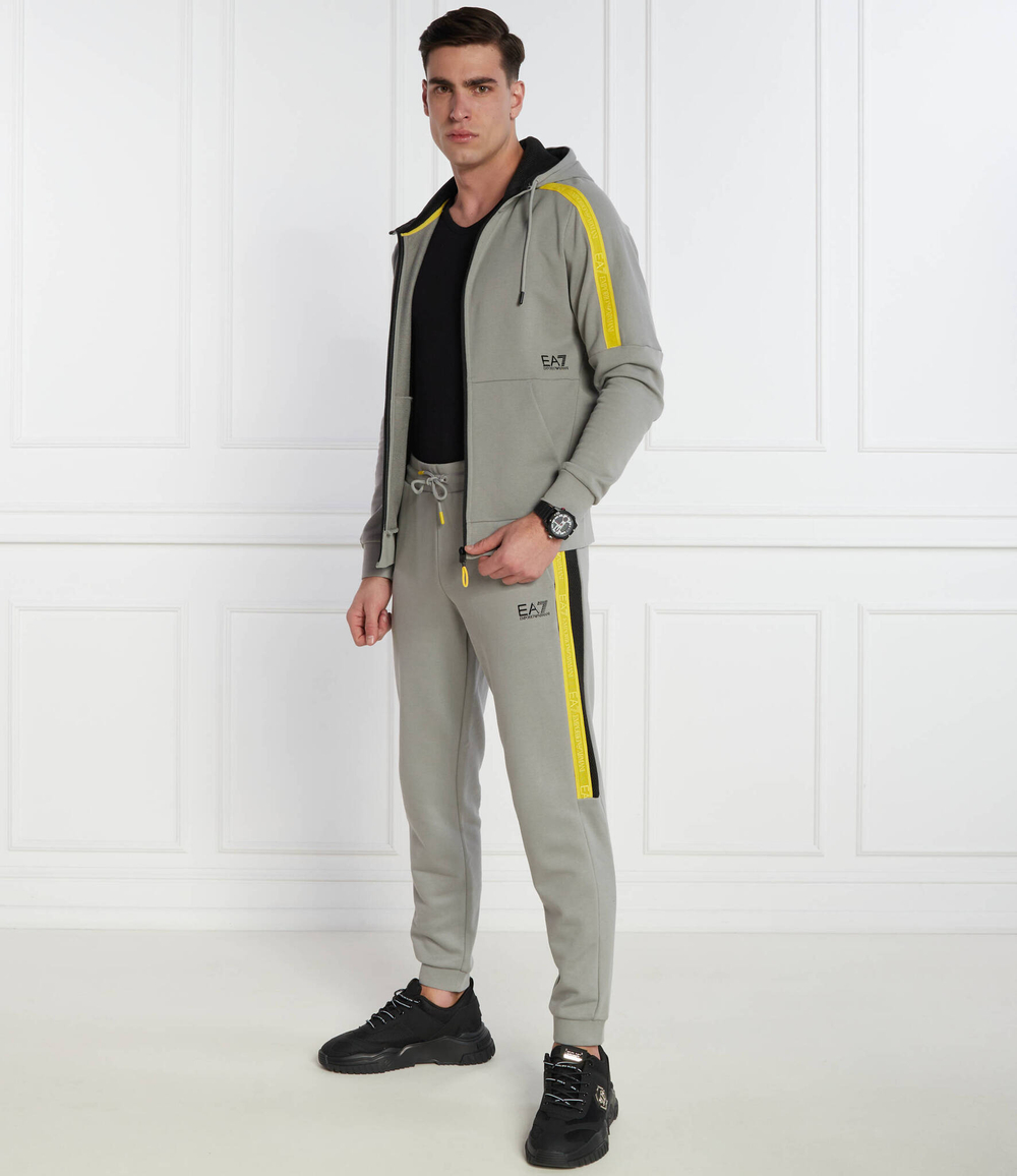 Худи EA7 - серый(3DPM88 PJEQZ)