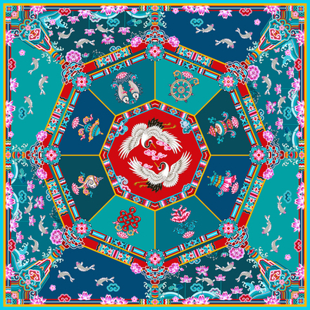 Платок «Иволгинский дацан»