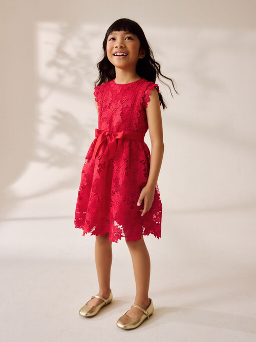 Платье для девочки Next AT9-447, Красный