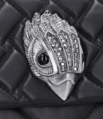 кожаная сумка через плечо kensington Kurt Geiger - черный(1100500109)