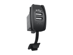 Розетка USB 3,1A  дизайн Переключатель, с крышкой