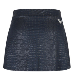 Теннисная юбка EA7 Woman Jersey Skirt - fancy navy blue