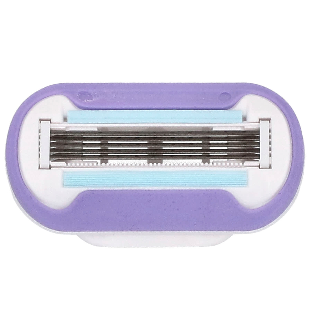 Gillette, Venus, гладкая платина, 1 бритва, 2 картриджа