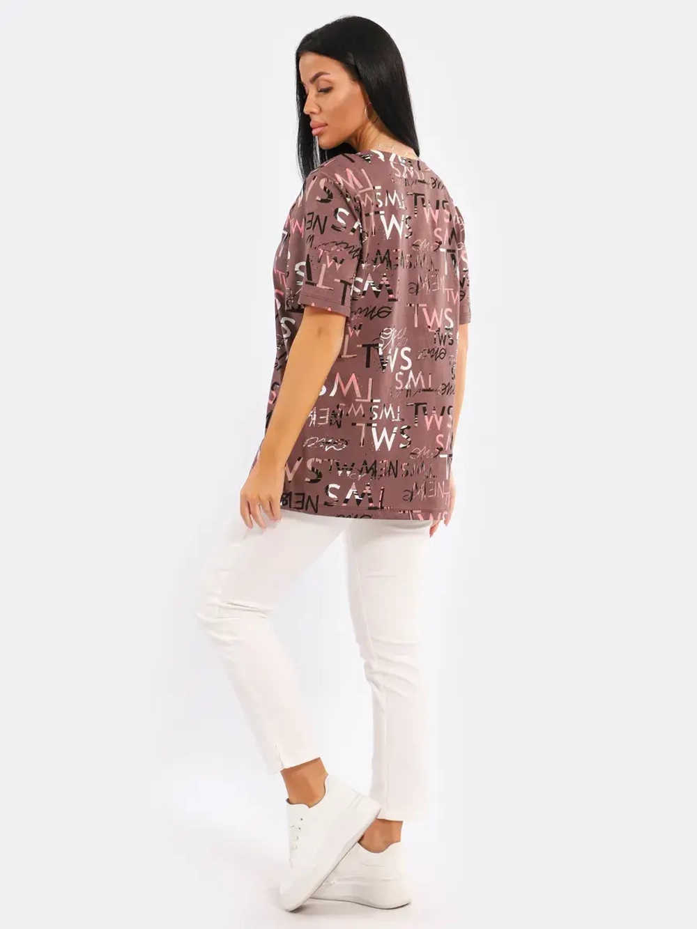 Футболка женская большие размеры