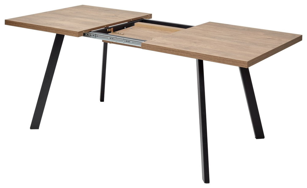 Стол М-City DISAUR Брик М (Brick M) 120 Дуб Канзас, Черный