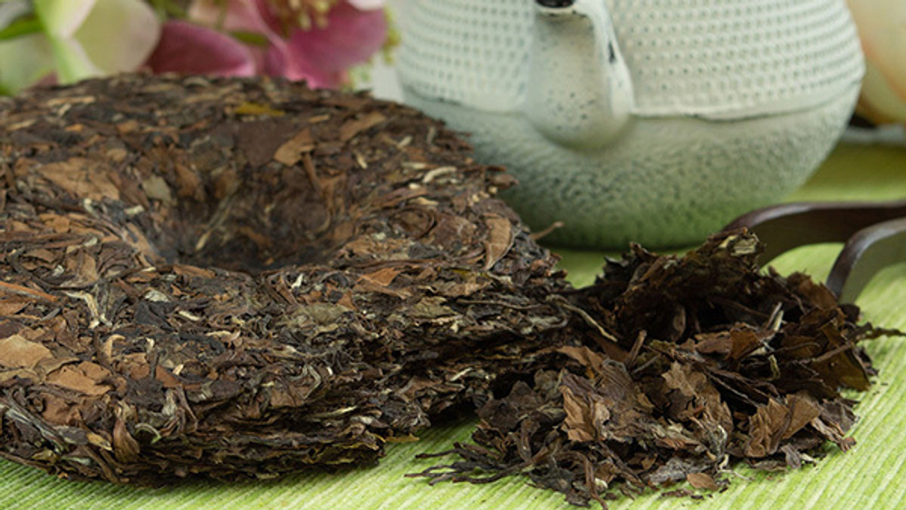 Пуэр Dashu выдержка 2 года регион Мэнхай РЧК 357г