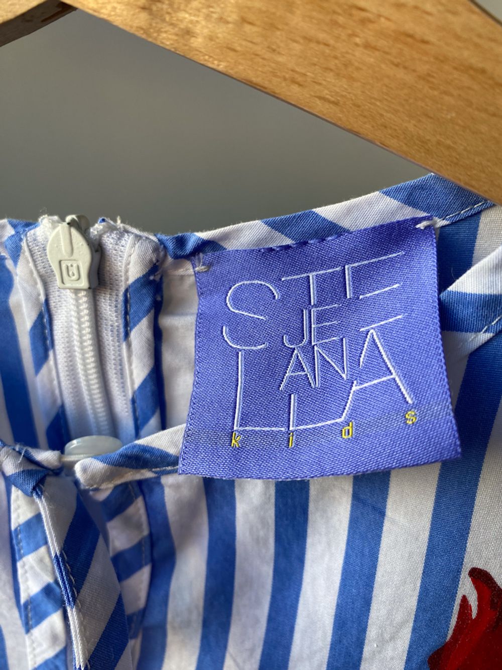 Новое хлопковое платье Stella Jean, 104