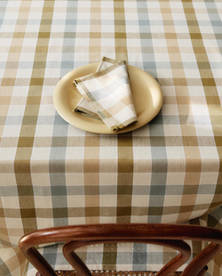 Zara Home скатерть из хлопка, клетка, 150 150 см · 3232/021