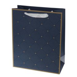 GAEM Пакет подарочный (бумага 230г/м2, блок микс 12шт), L26 W12 H32 см, 4в.