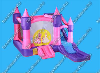 Батут для дачи "Маленькая фея" размер 5*3,5*2,7 м