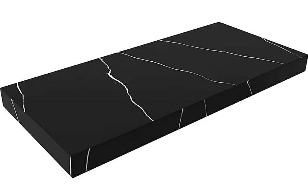 Столешница Armadi Art FLAT NERO MARQUINA 869-100-NM 100 черный мрамор