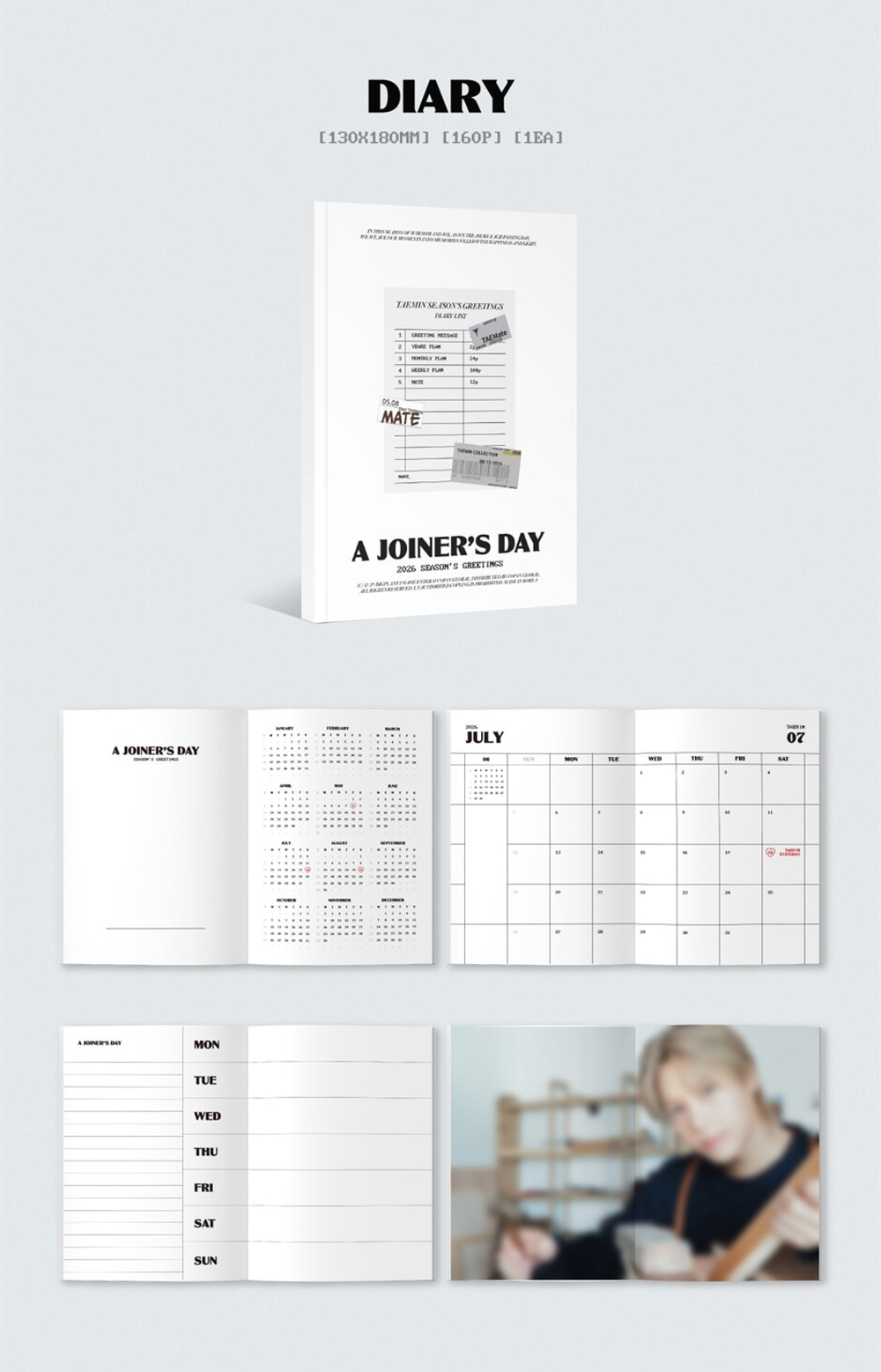 TAEMIN - 2026 Season’s Greetings [A JOINER’S DAY]