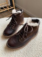 Новые зимние кожаные ботинки Bonpoint, 33