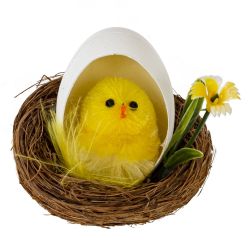 GAEM Набор из 2-х изделий декоративных "Гнездо пасхальное" (5,5*5), L11 W6 H6 см