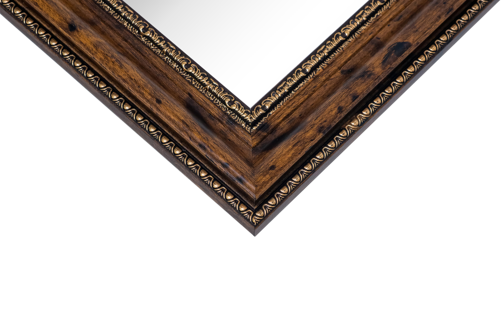 Зеркало настенное в раме 30x80