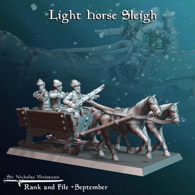 Kislev Horse Sleigh